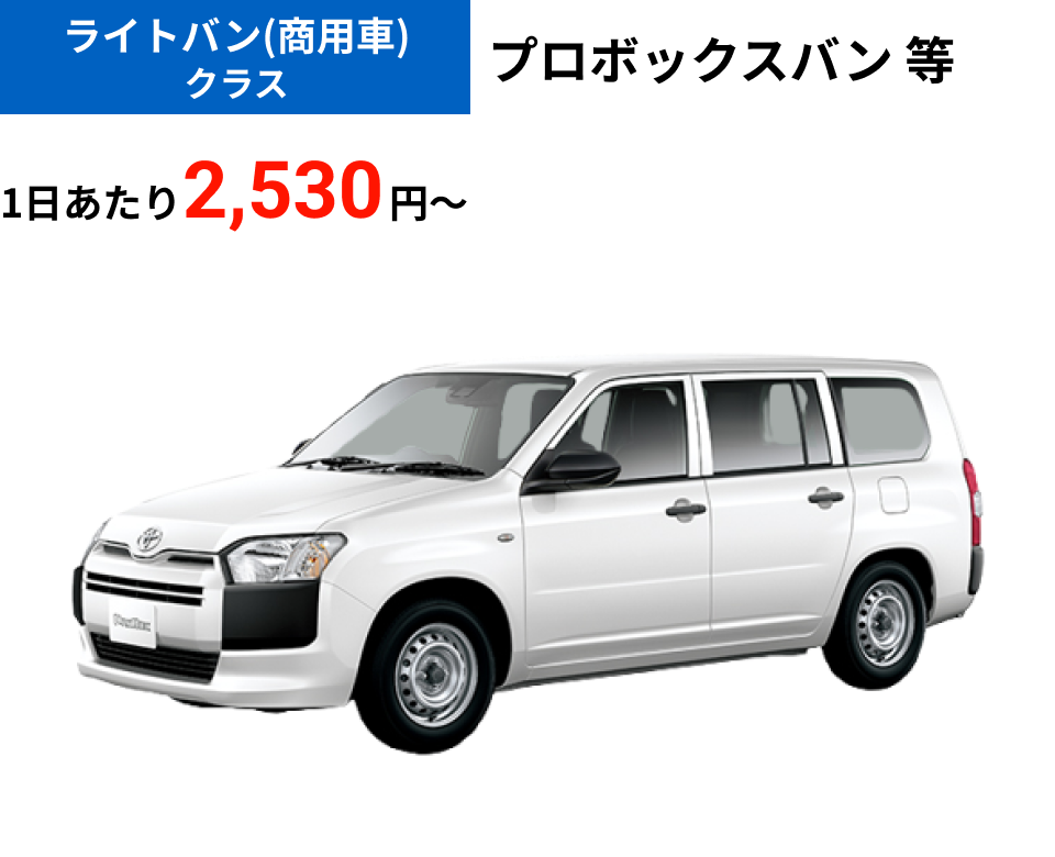 ライトバン(商用車)クラス